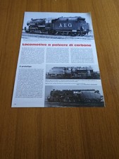 LOCOMOTIVA AEG A POLVERE DI CARBONE PROTOTIPO E MODELLO IN H0 DELLA 56 2906