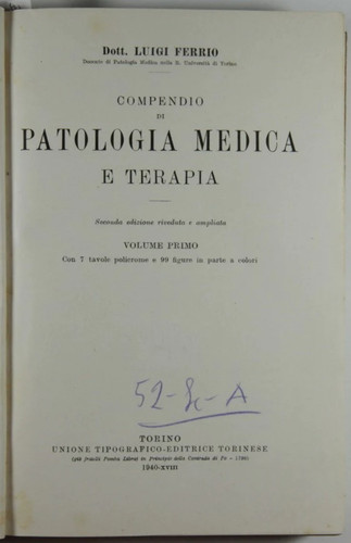 Compendio patologia medica - compendio,
