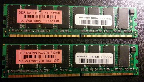 512 ddr184 pin pc2700 - 512, mb