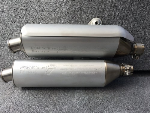 Scarico originale ducati - scarico,