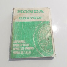 Honda CBX 750 F Manuale