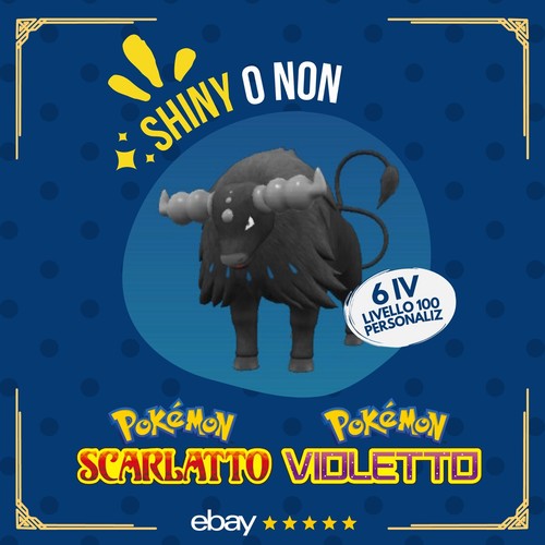 Tauros paldea shiny - non, ✨