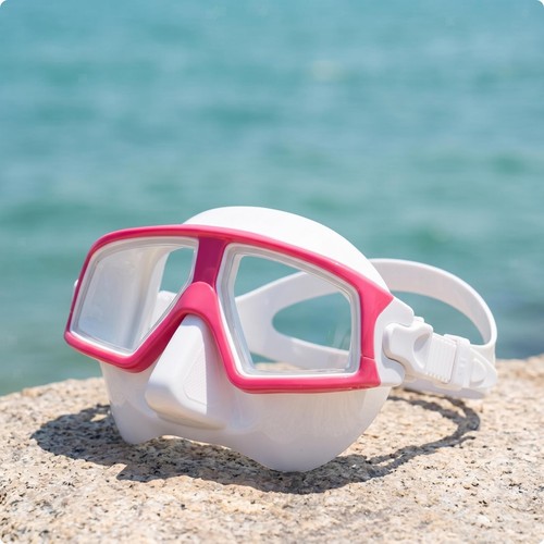 Maschera snorkeling con - maschera,