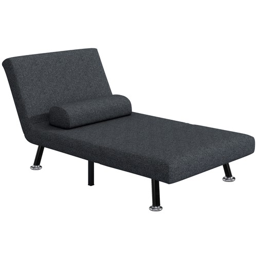 Homcom poltrona letto singolo - homcom,