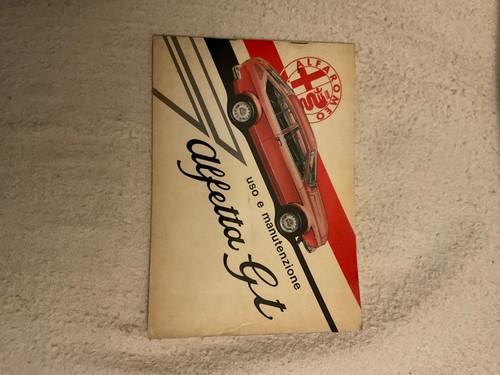 Alfa romeo alfetta uso - alfetta, e