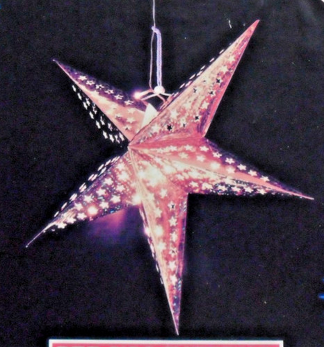 Stella oro luminosa natale - luminosa, di