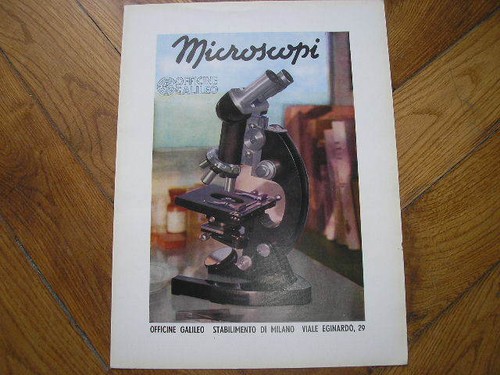 Microscopi officine galileo - microscopi,