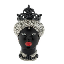 Abhika - Vaso "Testa di Moro