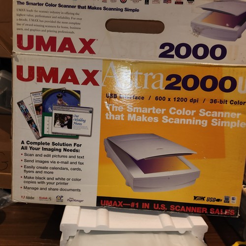 Scanner colori umax astra - scanner,