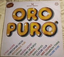 33 giri: ORO PURO - "ARTISTI VARI". Compilation. CBS Dischi, IT 1984. Disco TV. 