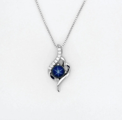 Collana unica rotonda - , stella