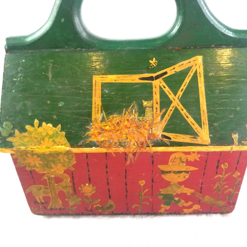 Scatola ricordo decoupage