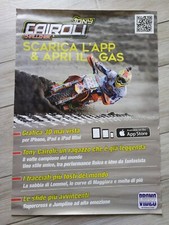 TONY CAIROLI CHALLENGE PILOTA MOTO ITALIANO CAMPIONE MOTOCROSS POSTER