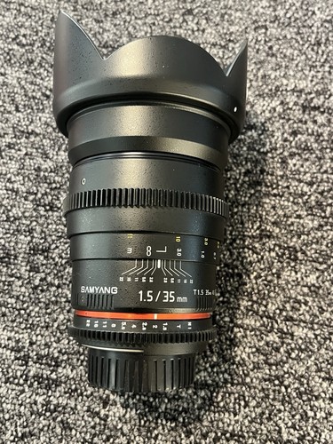 Samyang 35mm nikon cine - nikon,