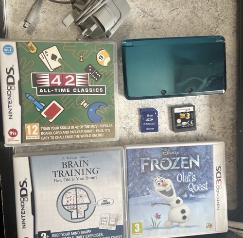 Nintendo 3ds aqua - 3ds, blue