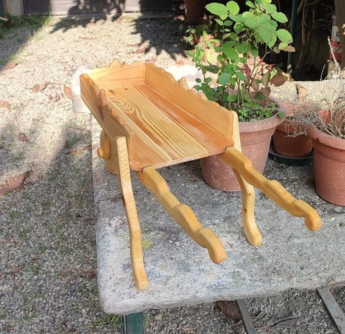 Carriola legno abete - di,