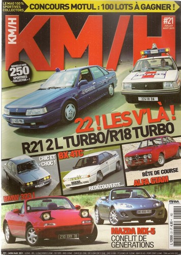 R21 2l turbo - km/h, 21