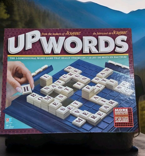 Upwords scrabble word - scrabble, 3d