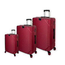 Set 3 Valigie ORMI Trolley Piccolo Medio Grande Rigido Tris 8 RUOTE New Offerta