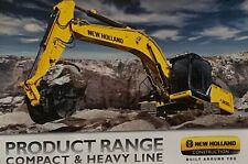 NEW HOLLAND CATALOGO ESCAVATORI CINGOLATI PALE