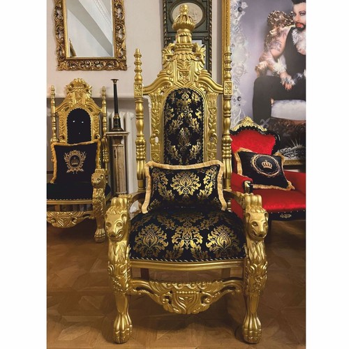 Poltrona trono barocco - , di