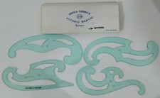 Normografo CURVILINEE Antica