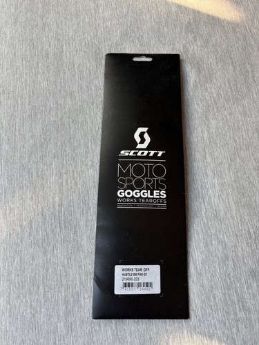 Scott works tear offs - tear,