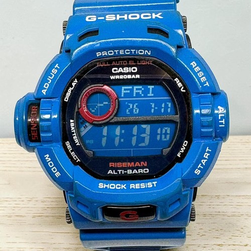 Casio shock 9200bl riseman - casio, g-9200bl