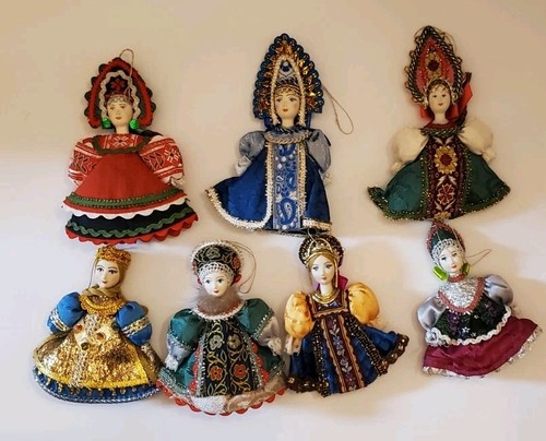 Bambola russa costume popolare - bambola,