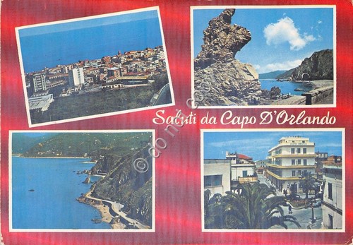 Cartolina postcard saluti - cartolina,