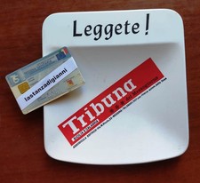 Rendiresto TRIBUNA Svuota Tasche Prendiresto Edicola Quotidiano Gadget Pubblicit