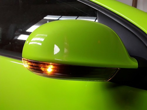 Frecce specchietto led nero