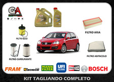 Kit tagliando Golf 5 1.9 tdi 77kw 105cv dal 2003 al 2009 1K1 VW Castrol 5W30