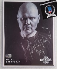 BILLY CORGAN FIRMATO BECKETT