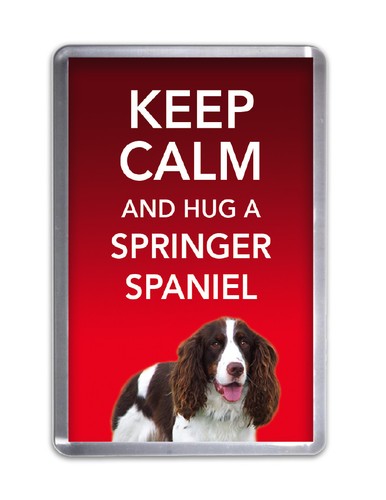 Keep calm and hug springer - calm,