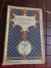 CATALOGO FRETTE 1925 N°60 ILLUSTRATO TELERIE TOVAGLIE CORREDI BIANCHERIA 