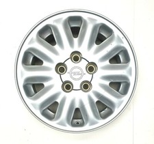 1x Originale Opel GM Alufelge 6J X 15 Pollici ET39 Argento Omega A - 90295132