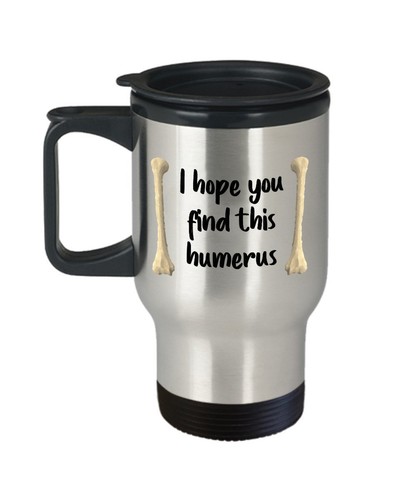 Tazza viaggio anatomy pun - da,