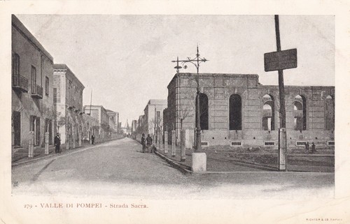 Cartolina napoli valle - cartolina, di