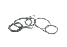 SET CAVI TEFLON VESPA PX MK1 1977-1983 PX125 PX150 P200E GRIGIO inc CAVO SPEEDO