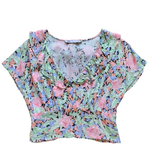 Top donna zara cottagecore - zara,