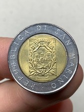 C1_164) San Marino - 500 lire  1988 Potenziamento di San Marino