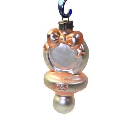 Ornamento vintage ciuccio - ornamento,