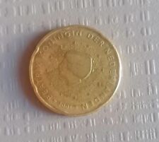 Moneta rara da 20 centesimi beatrix koningin der nederlanden 2001