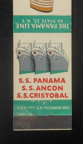 1930s the panama - line, ss