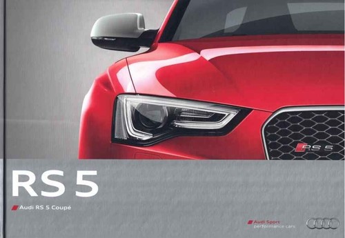 Catalogue brochure audi - brochure, rs5