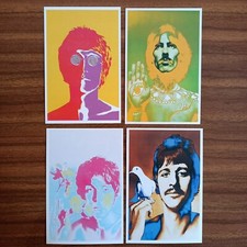 4 Cartoline The BEATLES