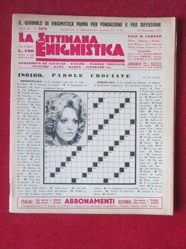 Settimana enigmistica 2073 - enigmistica,