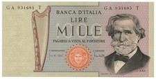 1000 LIRE GIUSEPPE VERDI II