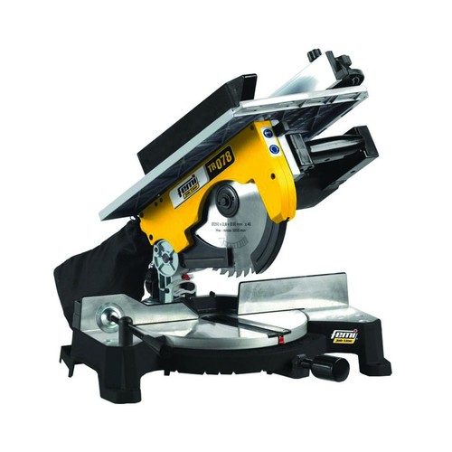 Troncatrice legno con piano